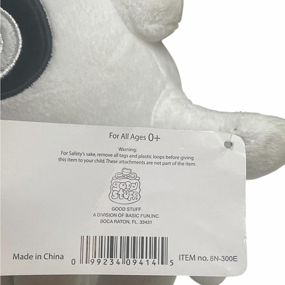 Club Mocchi Mocchi Nintendo Super Mario Mega Blooper Plush Stuffed Toy White 10” - Picture 4 of 10